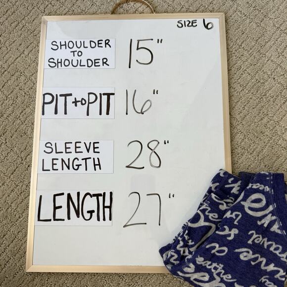 Lululemon Top Womens 6 Purple burnout manifesto mantra long sleeve sheer - Picture 7 of 7